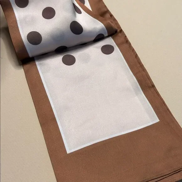 Elegant Polka Dot Scarf H17 - Picture 5 of 5